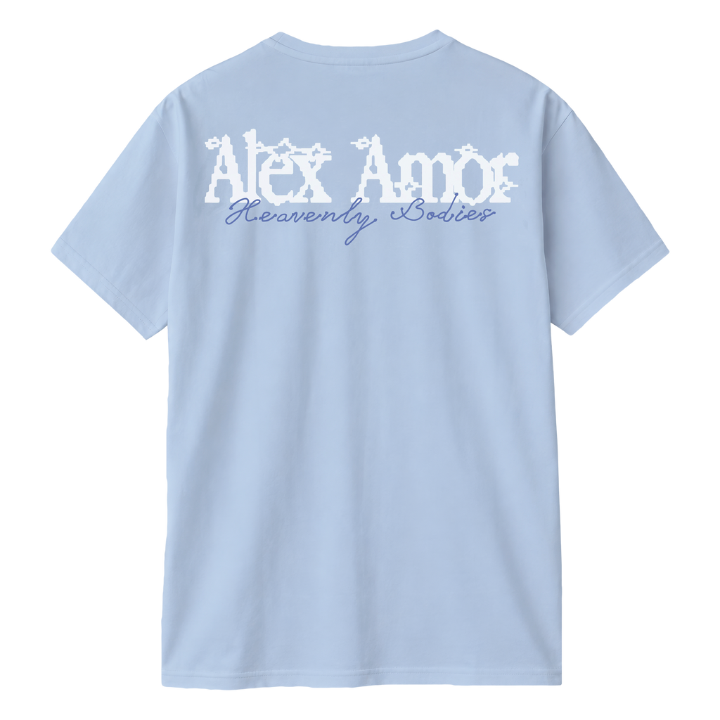 Heavenly Bodies Tee - Light Blue