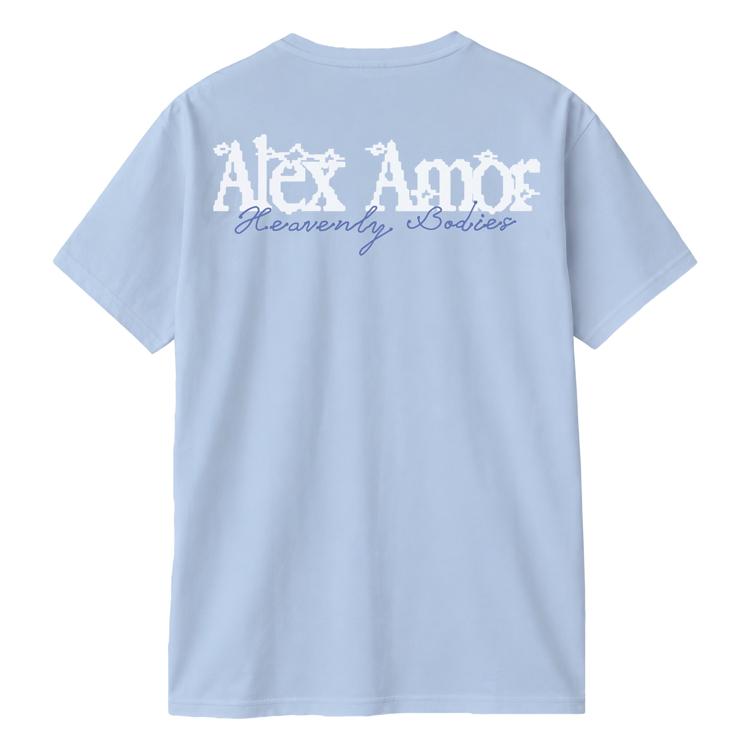 Heavenly Bodies Tee - Light Blue