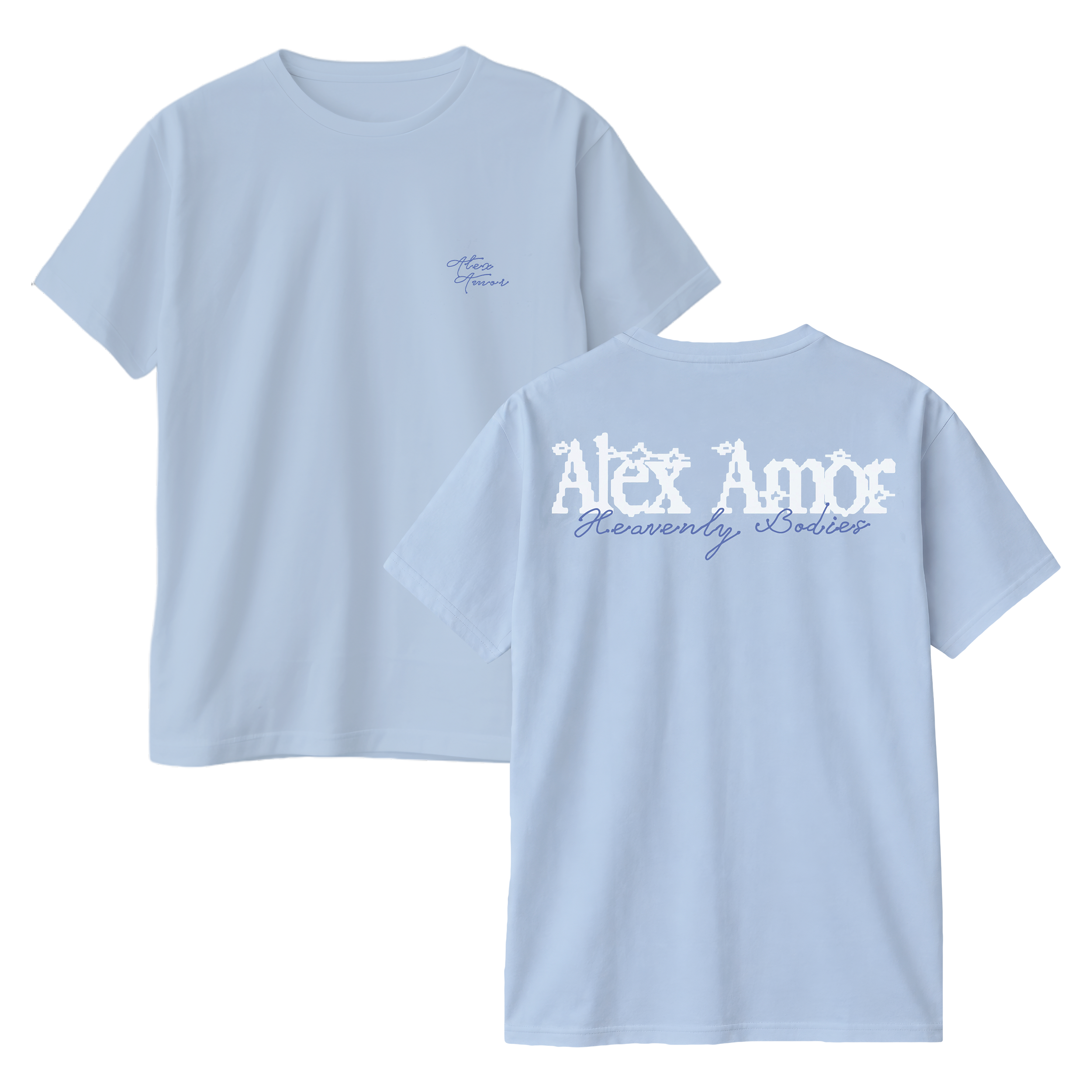 Heavenly Bodies Light Blue Tee Bundle