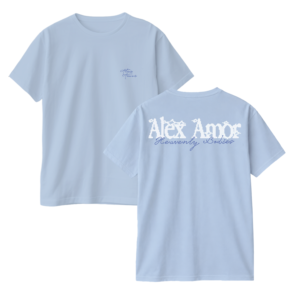 Heavenly Bodies Tee - Light Blue