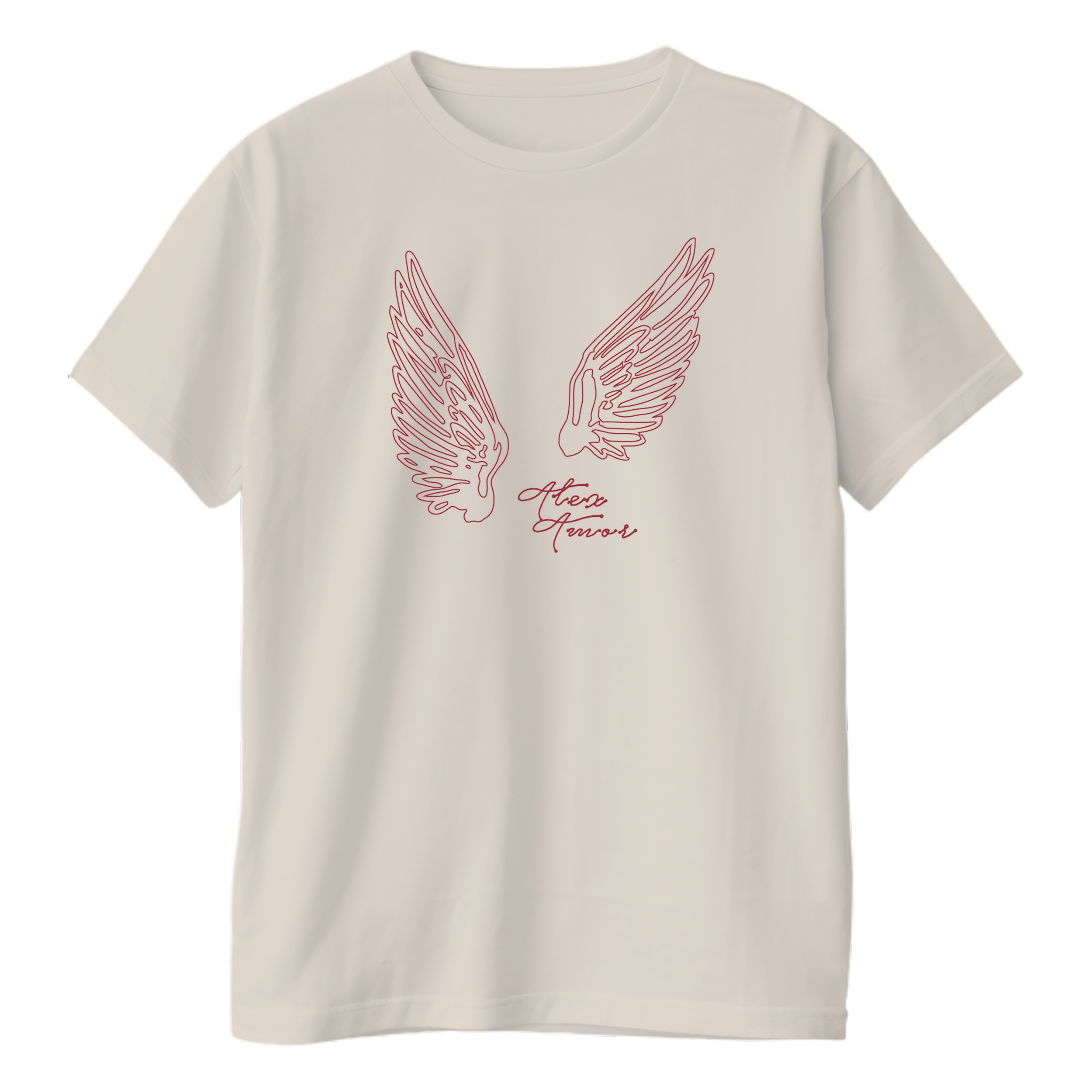 Angel Wings Tee - Natural