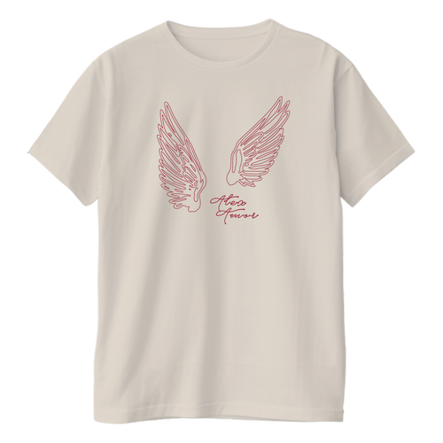 Angel Wings Tee - Natural